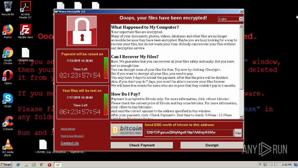 Ransomware analysis in ANY.RUN